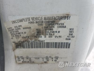 Zdjęcie 12 z 12 samochodu: 1999 FORD F550 SUPER DUTY VIN:1FDAF56F5XED79887 - miniatura