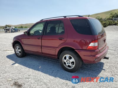 Drugie zdjęcie samochodu z przodu: 2002 MERCEDES-BENZ ML 320 VIN:4JGAB54E42A297266 - miniatura