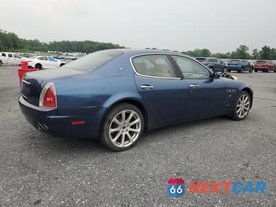 Trzecie zdjęcie samochodu z tyłu: 2006 MASERATI QUATTROPORTE M139 VIN:ZAMCE39A460021000 - miniatura