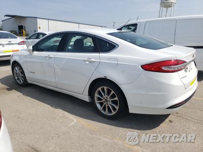 Drugie zdjęcie samochodu z przodu: 2017 FORD FUSION SE HYBRID VIN:3FA6P0LU9HR400743 - miniatura