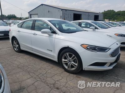 Czwarte zdjęcie samochodu z boku: 2018 FORD FUSION SE HYBRID VIN:3FA6P0LU0JR172055 - miniatura