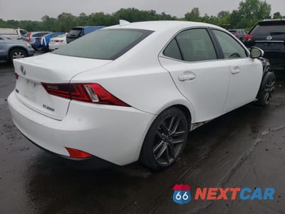 Trzecie zdjęcie samochodu z tyłu: 2016 LEXUS IS 200T VIN:JTHBA1D23G5038423 - miniatura