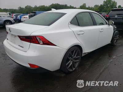 Trzecie zdjęcie samochodu z tyłu: 2016 LEXUS IS 200T VIN:JTHBA1D23G5038423 - miniatura