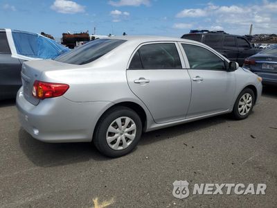 Trzecie zdjęcie samochodu z tyłu: 2009 TOYOTA COROLLA BASE VIN:1NXBU40E99Z030051 - miniatura