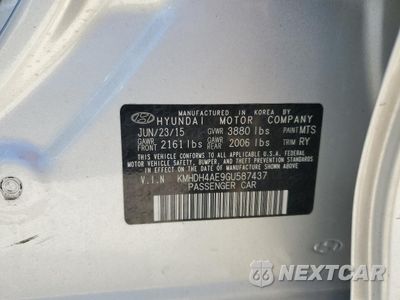 Zdjęcie 12 z 14 samochodu: 2016 HYUNDAI ELANTRA SE VIN:KMHDH4AE9GU587437 - miniatura