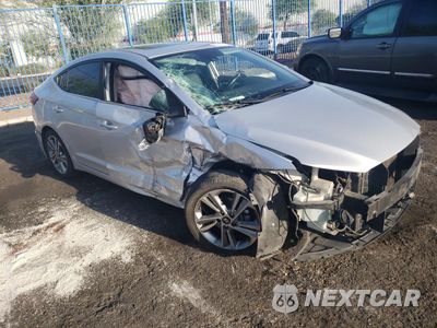Czwarte zdjęcie samochodu z boku: 2018 HYUNDAI ELANTRA SEL VIN:KMHD84LF7JU449490 - miniatura
