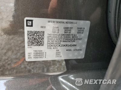 Zdjęcie 13 z 14 samochodu: 2019 GMC YUKON DENALI VIN:1GKS2CKJ1KR141494 - miniatura