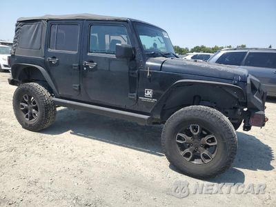 Czwarte zdjęcie samochodu z boku: 2008 JEEP WRANGLER UNLIMITED X VIN:1J4GA39128L526188 - miniatura