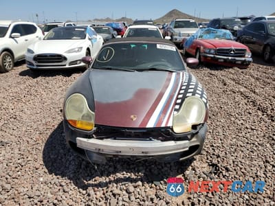 Piąte zdjęcie samochodu w środku: 1997 PORSCHE BOXSTER VIN:WP0CA2985VS622720 - miniatura