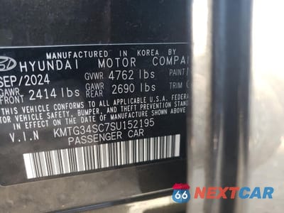 Zdjęcie 12 z 13 samochodu: 2025 GENESIS G70 BASE VIN:KMTG34SC7SU152195 - miniatura