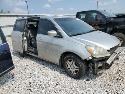 Czwarte zdjęcie samochodu z boku: 2007 HONDA ODYSSEY EXL VIN:5FNRL38767B452743 - miniatura
