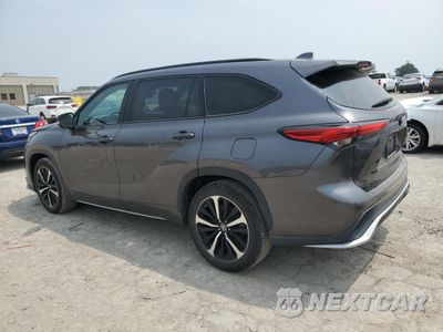 Drugie zdjęcie samochodu z przodu: 2021 TOYOTA HIGHLANDER XSE VIN:5TDJZRBH1MS101763 - miniatura