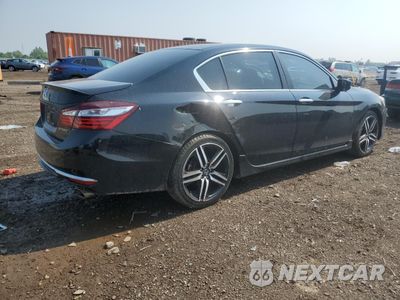 Trzecie zdjęcie samochodu z tyłu: 2016 HONDA ACCORD SPORT VIN:1HGCR2F50GA173038 - miniatura