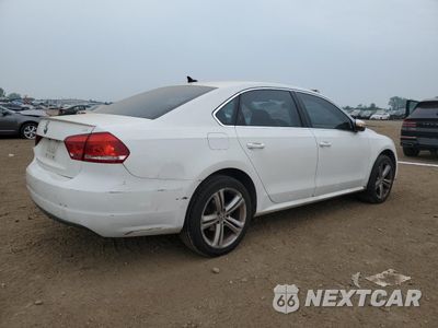 Trzecie zdjęcie samochodu z tyłu: 2012 VOLKSWAGEN PASSAT SE VIN:1VWBH7A35CC064831 - miniatura