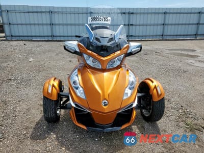 Drugie zdjęcie samochodu z przodu: 2014 CAN-AM SPYDER ROADSTER RT VIN:2BXNBDD18EV005977 - miniatura