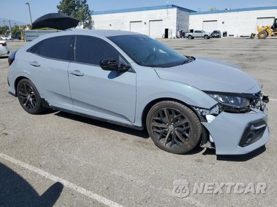 Czwarte zdjęcie samochodu z boku: 2021 HONDA CIVIC SPORT VIN:SHHFK7H49MU402688 - miniatura