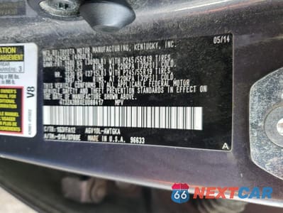Zdjęcie 12 z 12 samochodu: 2014 TOYOTA VENZA LE VIN:4T3ZA3BBXEU088417 - miniatura