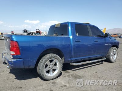 Trzecie zdjęcie samochodu z tyłu: 2010 DODGE RAM 1500 VIN:1D7RB1CT3AS238028 - miniatura
