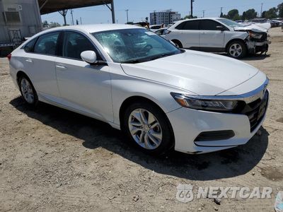 Czwarte zdjęcie samochodu z boku: 2020 HONDA ACCORD LX VIN:1HGCV1F16LA045982 - miniatura