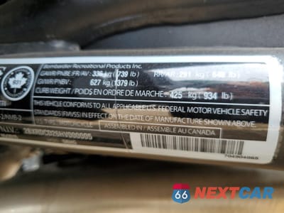 Zdjęcie 8 z 8 samochodu: 2017 CAN-AM SPYDER ROADSTER F3 VIN:2BXRDCD26HV000005 - miniatura