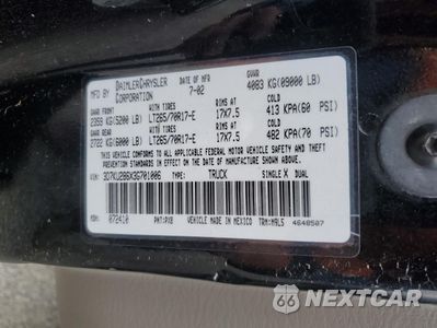 Zdjęcie 12 z 14 samochodu: 2003 DODGE RAM 2500 ST VIN:3D7KU286X3G701006 - miniatura