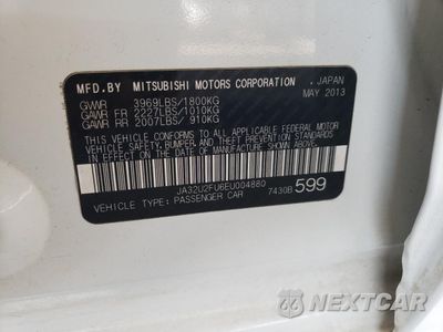 Zdjęcie 12 z 12 samochodu: 2014 MITSUBISHI LANCER ES/ES SPORT VIN:JA32U2FU6EU004880 - miniatura
