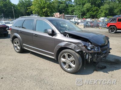 Czwarte zdjęcie samochodu z boku: 2016 DODGE JOURNEY CROSSROAD VIN:3C4PDCGG1GT146623 - miniatura