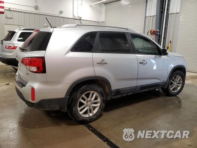 Trzecie zdjęcie samochodu z tyłu: 2014 KIA SORENTO LX VIN:5XYKTDA61EG515942 - miniatura