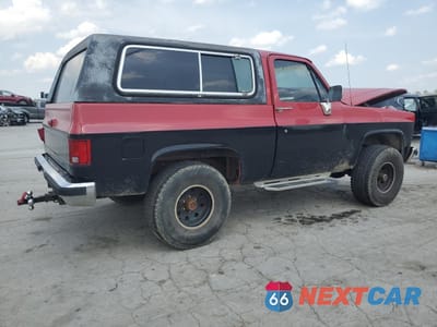 Trzecie zdjęcie samochodu z tyłu: 1989 CHEVROLET BLAZER V10 VIN:1GNEV18K7KF127659 - miniatura