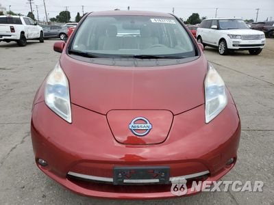 Piąte zdjęcie samochodu w środku: 2012 NISSAN LEAF SV VIN:JN1AZ0CP2CT015527 - miniatura