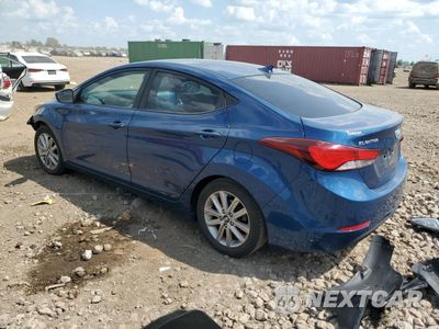Drugie zdjęcie samochodu z przodu: 2014 HYUNDAI ELANTRA SE VIN:KMHDH4AE0EU084795 - miniatura
