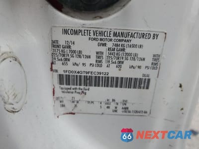 Zdjęcie 13 z 13 samochodu: 2015 FORD F450 SUPER DUTY VIN:1FD0X4GT9FEC39122 - miniatura