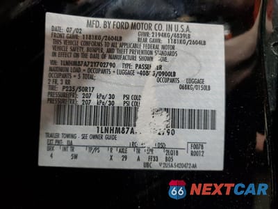Zdjęcie 12 z 12 samochodu: 2002 LINCOLN LS VIN:1LNHM87A72Y702790 - miniatura