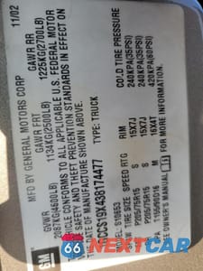 Zdjęcie 14 z 14 samochodu: 2003 CHEVROLET S TRUCK S10 VIN:1GCCS19X438174477 - miniatura