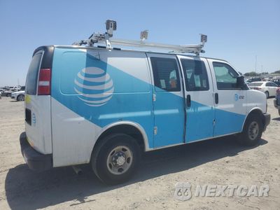Trzecie zdjęcie samochodu z tyłu: 2018 CHEVROLET EXPRESS G2500 VIN:1GCWGAFP7J1175230 - miniatura