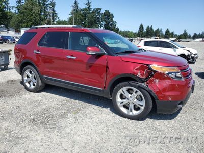 Czwarte zdjęcie samochodu z boku: 2014 FORD EXPLORER LIMITED VIN:1FM5K8F87EGC24498 - miniatura