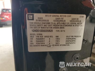 Zdjęcie 13 z 13 samochodu: 2008 CHEVROLET TRAILBLAZER LS VIN:1GNDS13S582250629 - miniatura