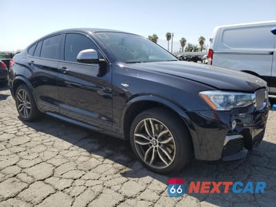 Czwarte zdjęcie samochodu z boku: 2017 BMW X4 XDRIVEM40I VIN:5UXXW7C31H0U26267 - miniatura