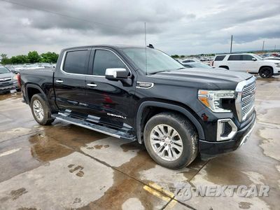 Czwarte zdjęcie samochodu z boku: 2021 GMC SIERRA K1500 DENALI VIN:3GTU9FEL9MG480697 - miniatura