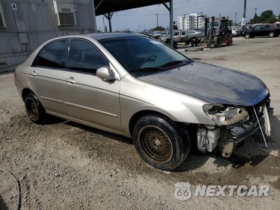 Czwarte zdjęcie samochodu z boku: 2007 KIA SPECTRA EX VIN:KNAFE122075378023 - miniatura