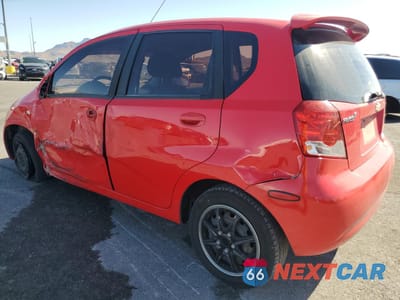 Drugie zdjęcie samochodu z przodu: 2007 CHEVROLET AVEO BASE VIN:KL1TD66667B776719 - miniatura