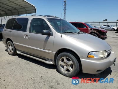Czwarte zdjęcie samochodu z boku: 2000 NISSAN QUEST SE VIN:4N2XN11T4YD836278 - miniatura