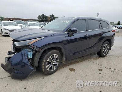 2022 TOYOTA HIGHLANDER XLE 5TDHZRBH4NS574864 - główne zdjęcie licytacji z USA - miniatura