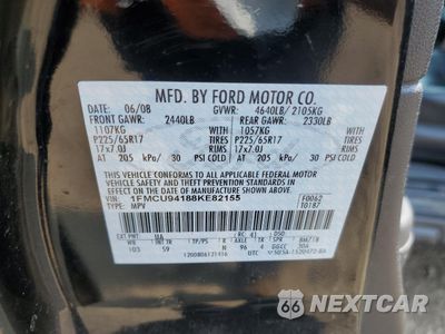 Zdjęcie 13 z 15 samochodu: 2008 FORD ESCAPE LIMITED VIN:1FMCU94188KE82155 - miniatura