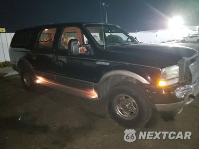Czwarte zdjęcie samochodu z boku: 2002 FORD EXCURSION LIMITED VIN:1FMNU43S92EC53835 - miniatura