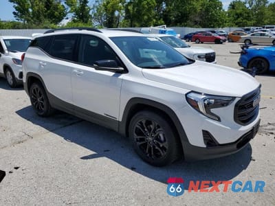 Czwarte zdjęcie samochodu z boku: 2021 GMC TERRAIN SLT VIN:3GKALPEV8ML334637 - miniatura