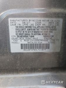 Zdjęcie 13 z 16 samochodu: 2017 NISSAN SENTRA S VIN:3N1AB7AP8HL714849 - miniatura