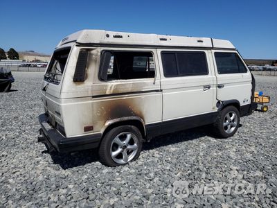Trzecie zdjęcie samochodu z tyłu: 1990 VOLKSWAGEN VANAGON MULTIVAN VIN:WV2TB0252LH072793 - miniatura