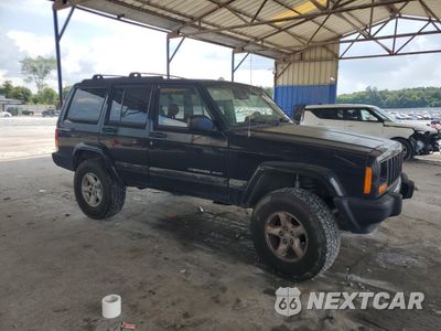 Czwarte zdjęcie samochodu z boku: 2001 JEEP CHEROKEE SPORT VIN:1J4FF48S21L593568 - miniatura