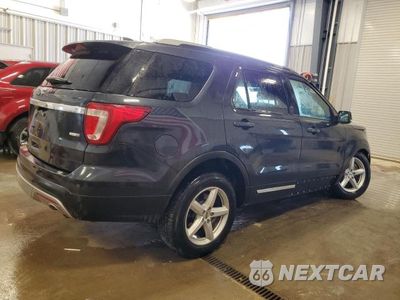 Trzecie zdjęcie samochodu z tyłu: 2017 FORD EXPLORER XLT VIN:1FM5K8DH5HGD41195 - miniatura